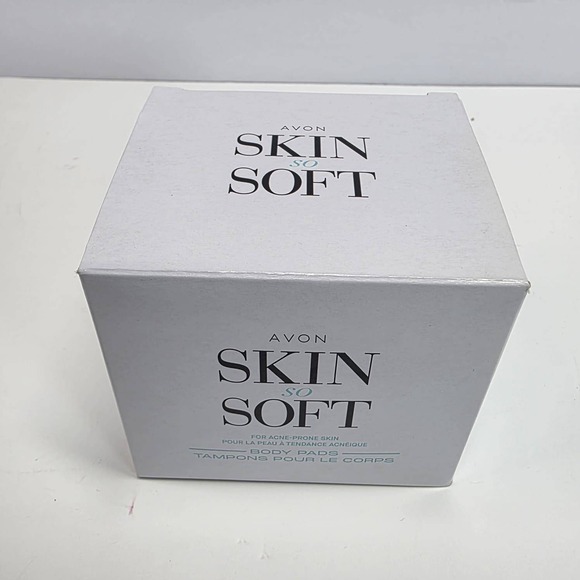 AVON SKIN SO SOFT Acne Prone Skin Body Pads 70 Count Salicylic Acid - Picture 5 of 8